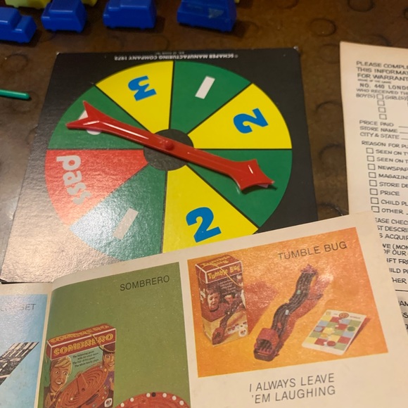 Game Vintage London Bridge is Falling Down Complete with box Cootie Co - Picture 5 of 13